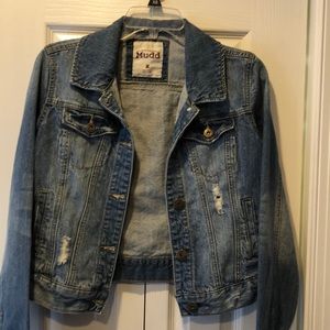 Mudd gently used denim jacket